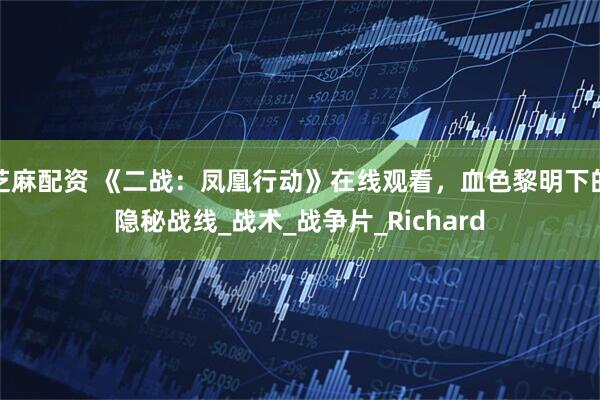 芝麻配资 《二战：凤凰行动》在线观看，血色黎明下的隐秘战线_战术_战争片_Richard
