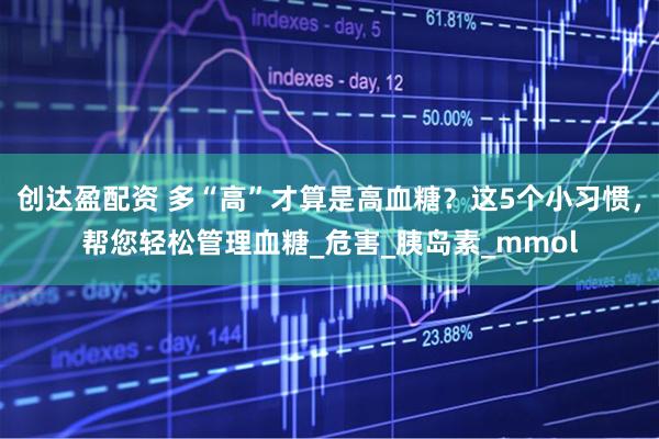 创达盈配资 多“高”才算是高血糖？这5个小习惯，帮您轻松管理血糖_危害_胰岛素_mmol