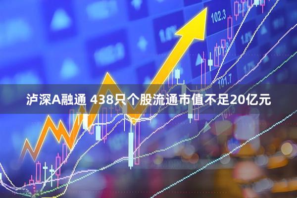 泸深A融通 438只个股流通市值不足20亿元